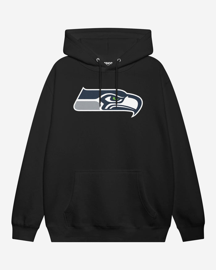 Seattle Seahawks Primary Logo Hoodie FOCO Black S - FOCO.com