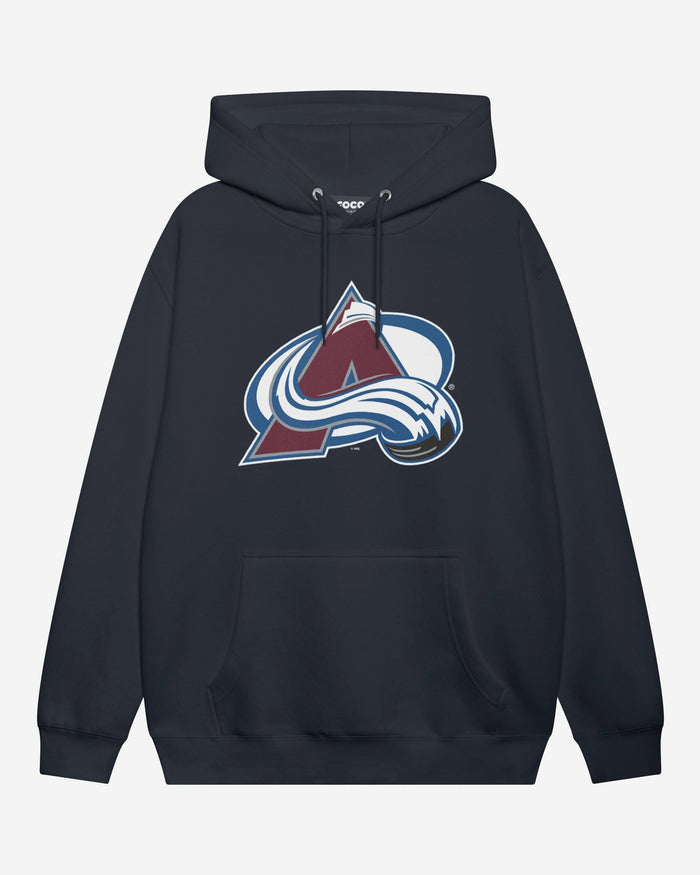 Colorado Avalanche Primary Logo Hoodie FOCO Navy S - FOCO.com