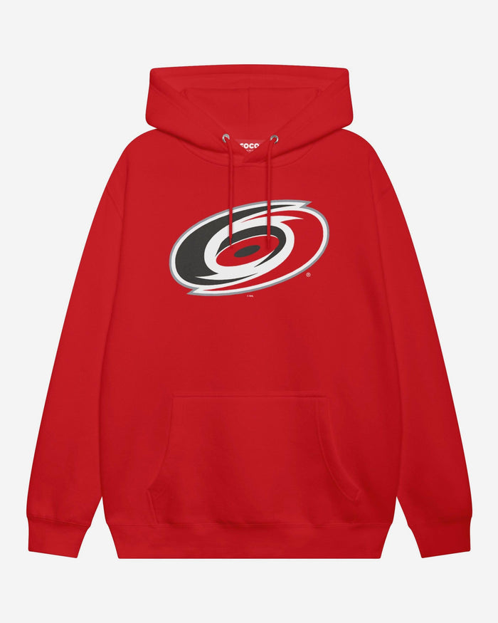 Carolina Hurricanes Primary Logo Hoodie FOCO Red S - FOCO.com