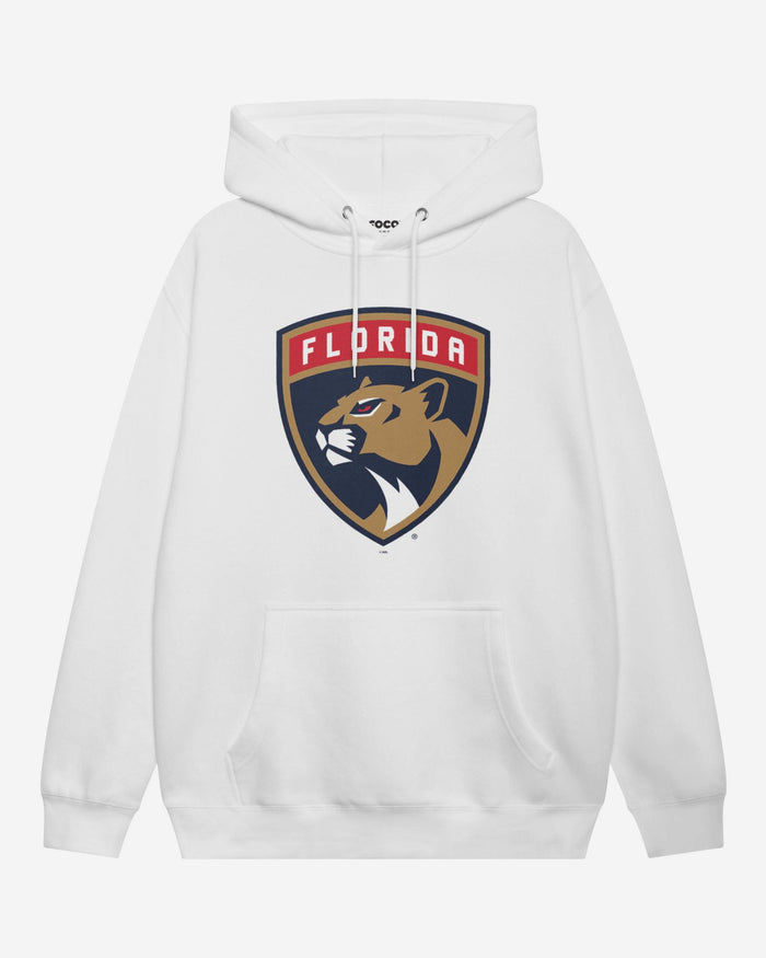 Florida Panthers Primary Logo Hoodie FOCO White S - FOCO.com