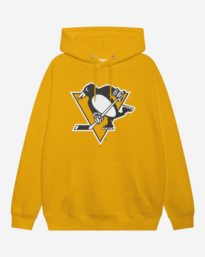 Pittsburgh Penguins Primary Logo Hoodie FOCO Lemon S - FOCO.com