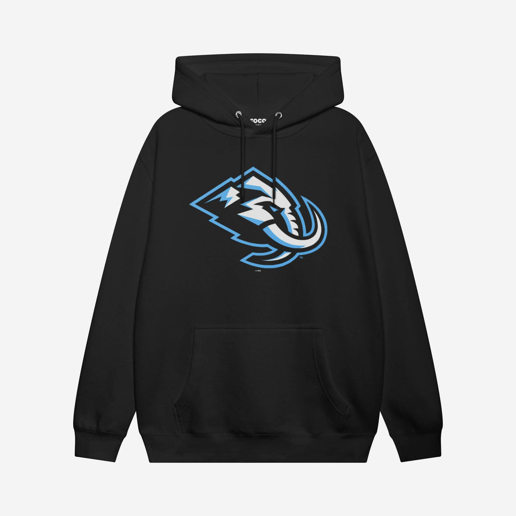 Utah Mammoth Primary Logo Hoodie FOCO Black S - FOCO.com