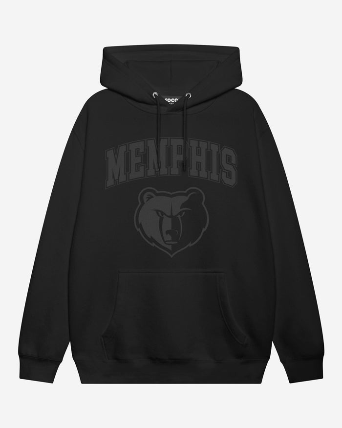 Memphis Grizzlies Blackout Hoodie FOCO S - FOCO.com