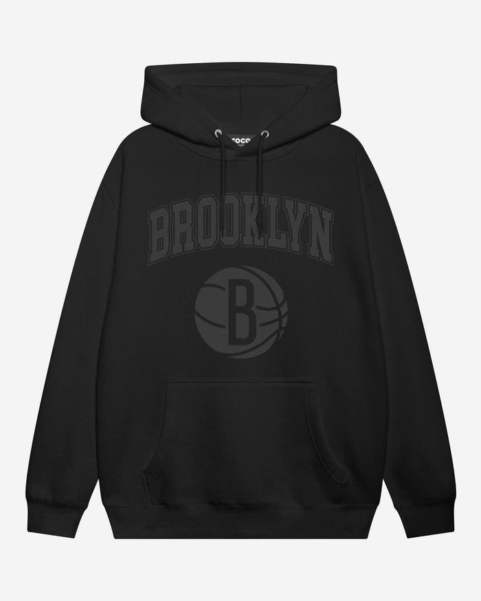 Brooklyn Nets Blackout Hoodie FOCO S - FOCO.com