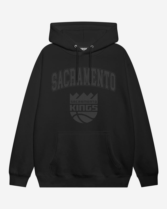 Sacramento Kings Blackout Hoodie FOCO S - FOCO.com
