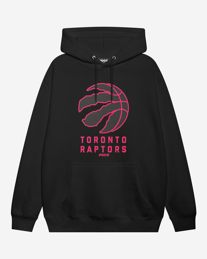 Toronto Raptors Highlight Reel Hoodie FOCO Black/Neon Pink S - FOCO.com