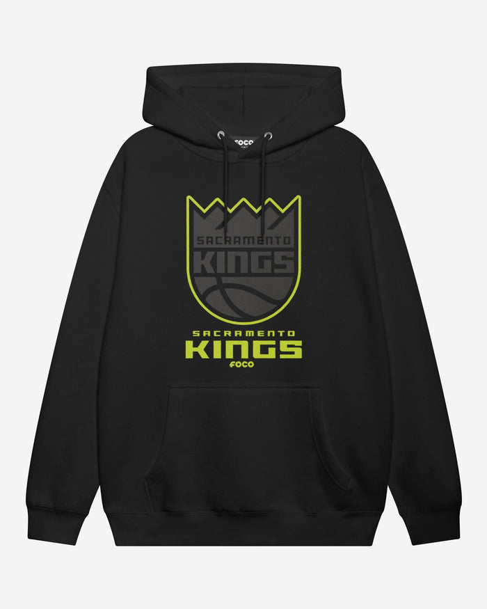 Sacramento Kings Highlight Reel Hoodie FOCO Black/Volt S - FOCO.com