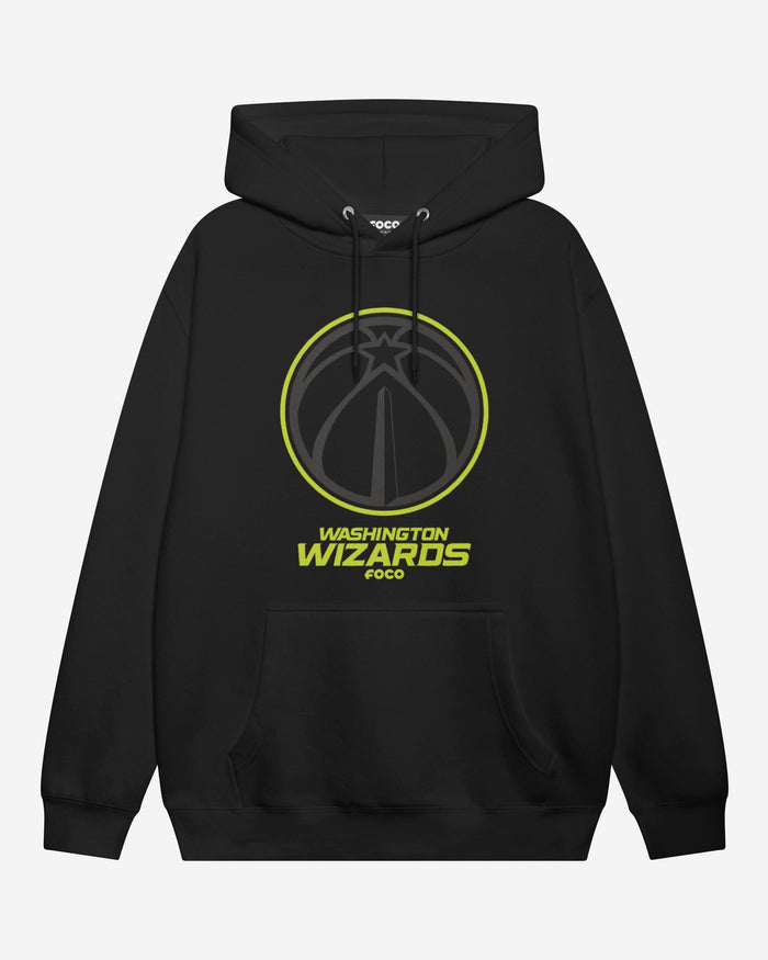 Washington Wizards Highlight Reel Hoodie FOCO Black/Volt S - FOCO.com