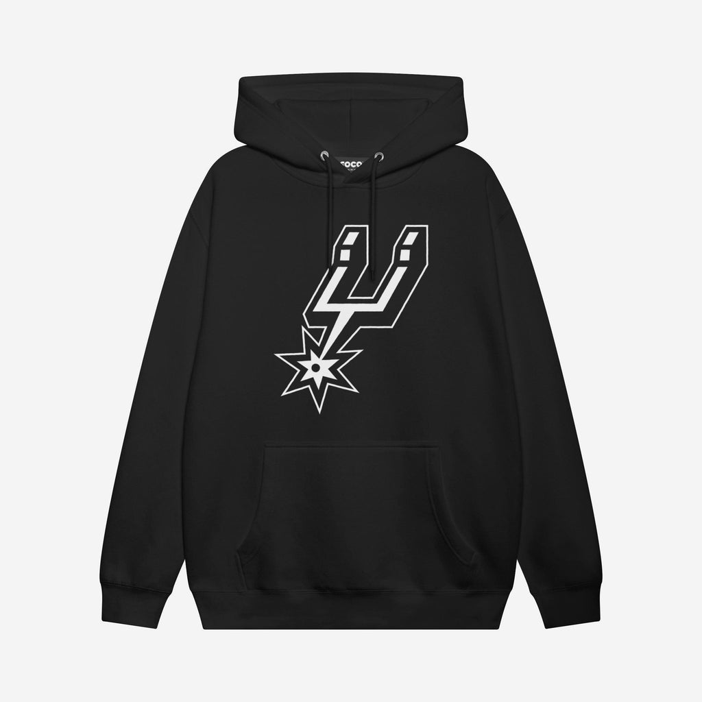 San Antonio Spurs White Logo Hoodie FOCO S - FOCO.com