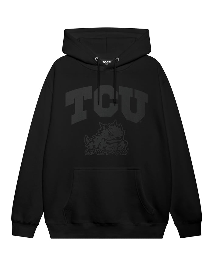 TCU Horned Frogs Blackout Hoodie