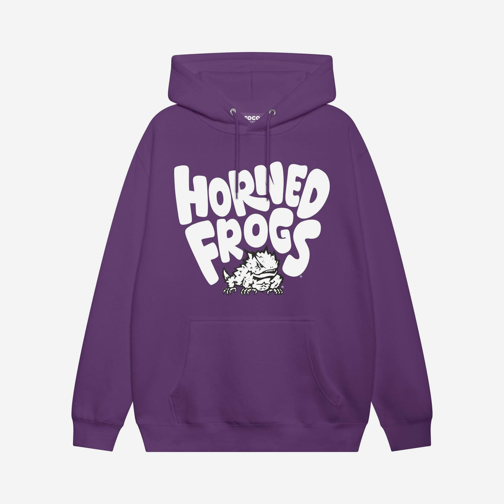 TCU Horned Frogs Bubble Hoodie FOCO S - FOCO.com