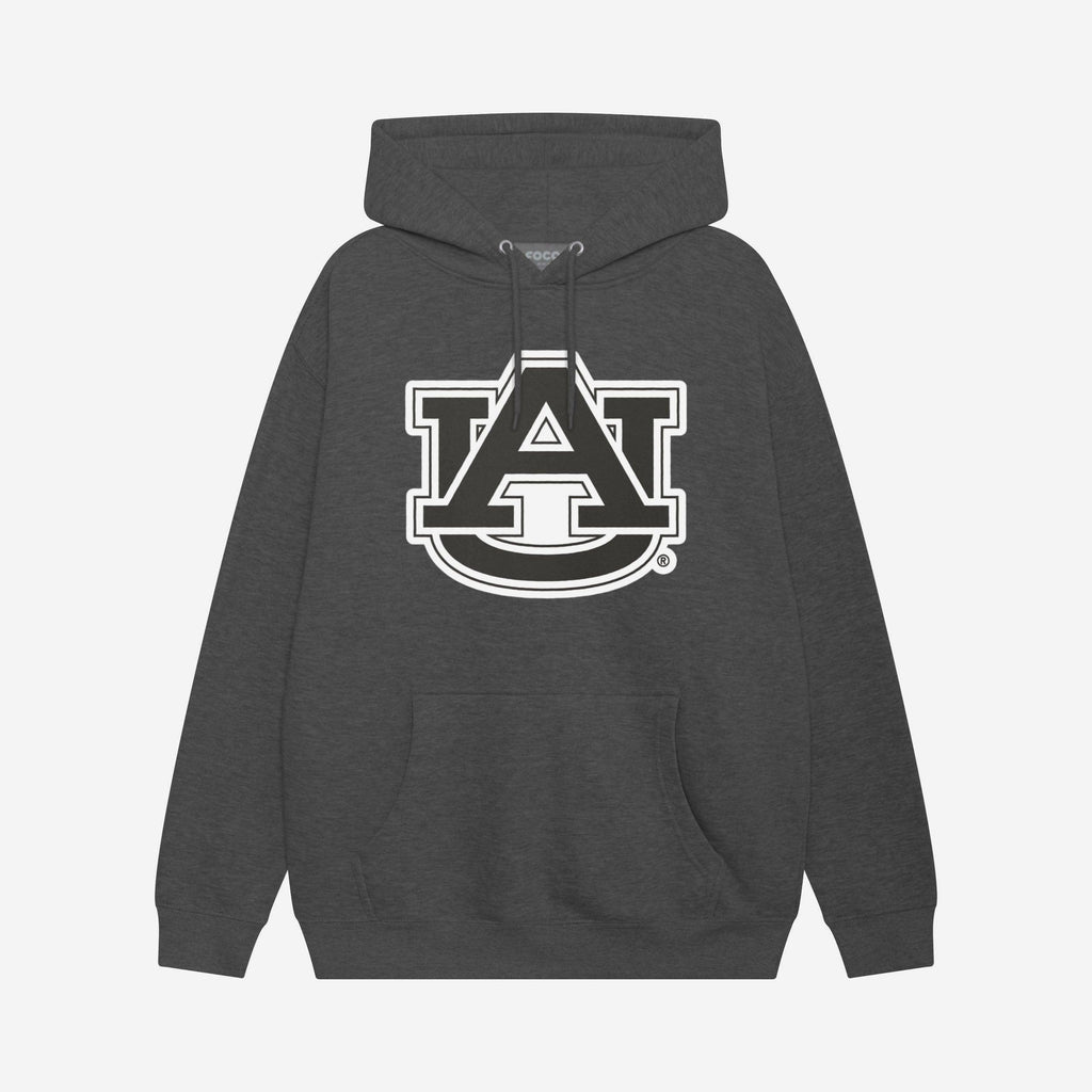 Auburn Tigers Black & White Primary Logo Hoodie FOCO S - FOCO.com