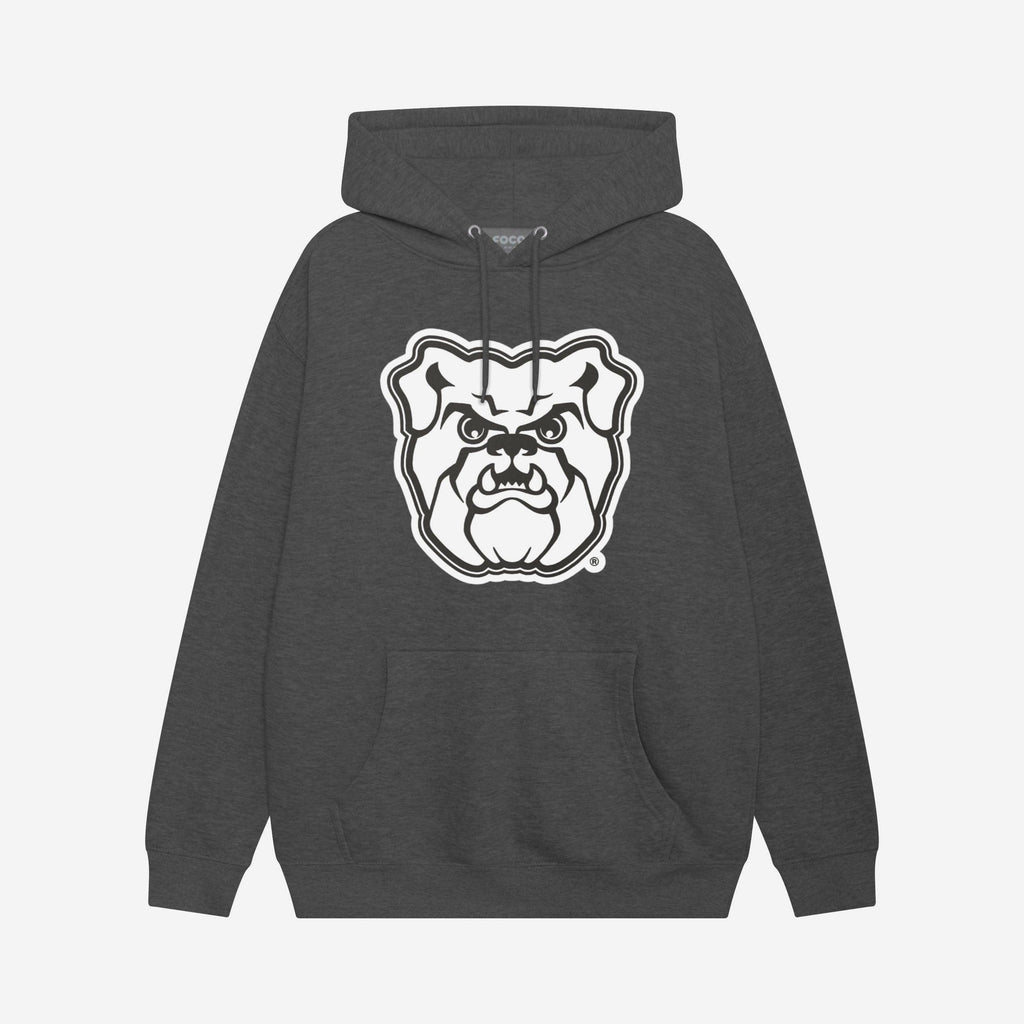 Butler Bulldogs Black & White Primary Logo Hoodie FOCO S - FOCO.com