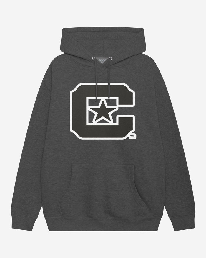 Citadel Bulldogs Black & White Primary Logo Hoodie FOCO S - FOCO.com