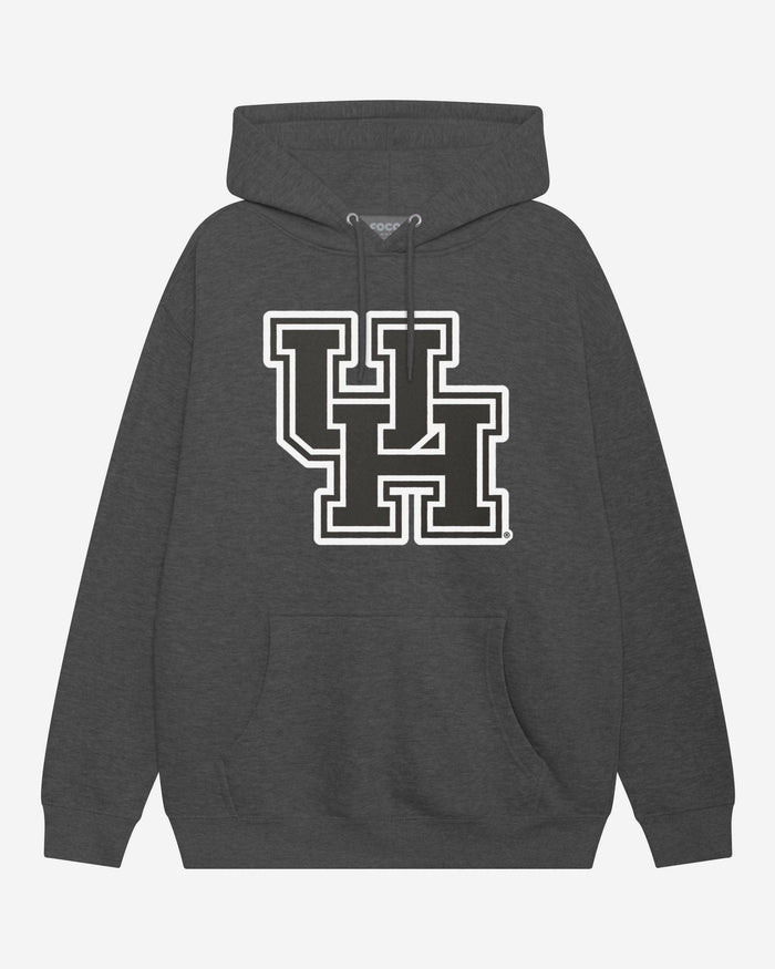 Houston Cougars Black & White Primary Logo Hoodie FOCO S - FOCO.com