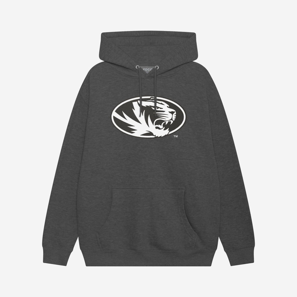 Missouri Tigers Black & White Primary Logo Hoodie FOCO S - FOCO.com