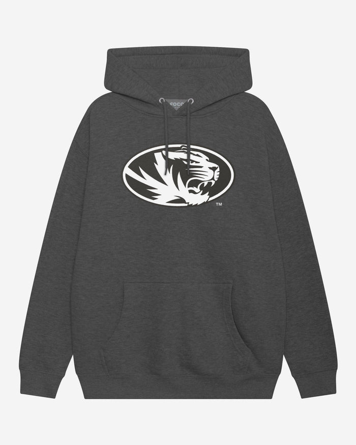 Missouri Tigers Black & White Primary Logo Hoodie FOCO S - FOCO.com