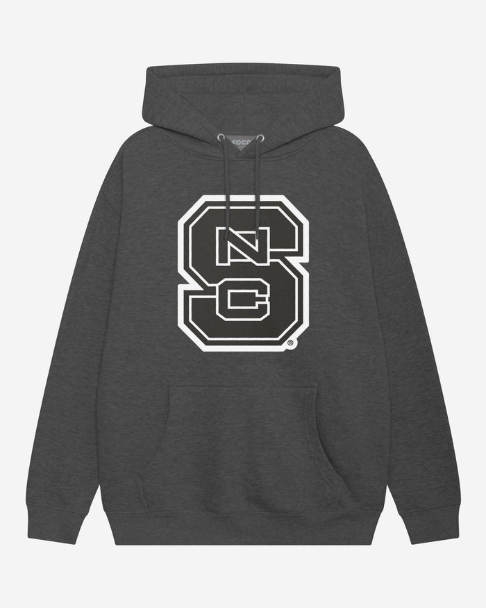 NC State Wolfpack Black & White Primary Logo Hoodie FOCO S - FOCO.com