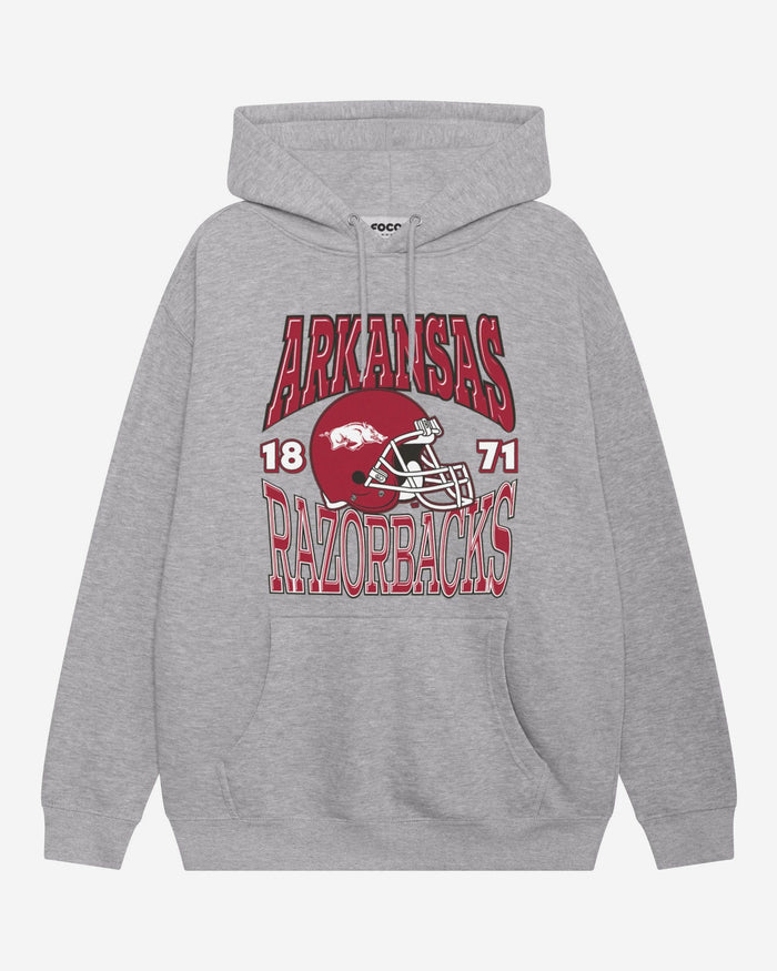Arkansas Razorbacks Classic Team Helmet Hoodie FOCO S - FOCO.com