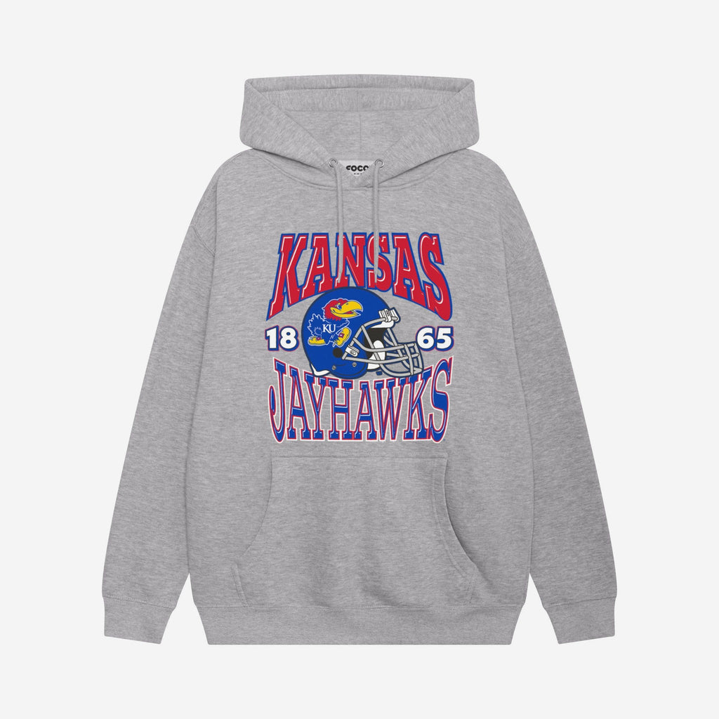 Kansas Jayhawks Classic Team Helmet Hoodie FOCO S - FOCO.com