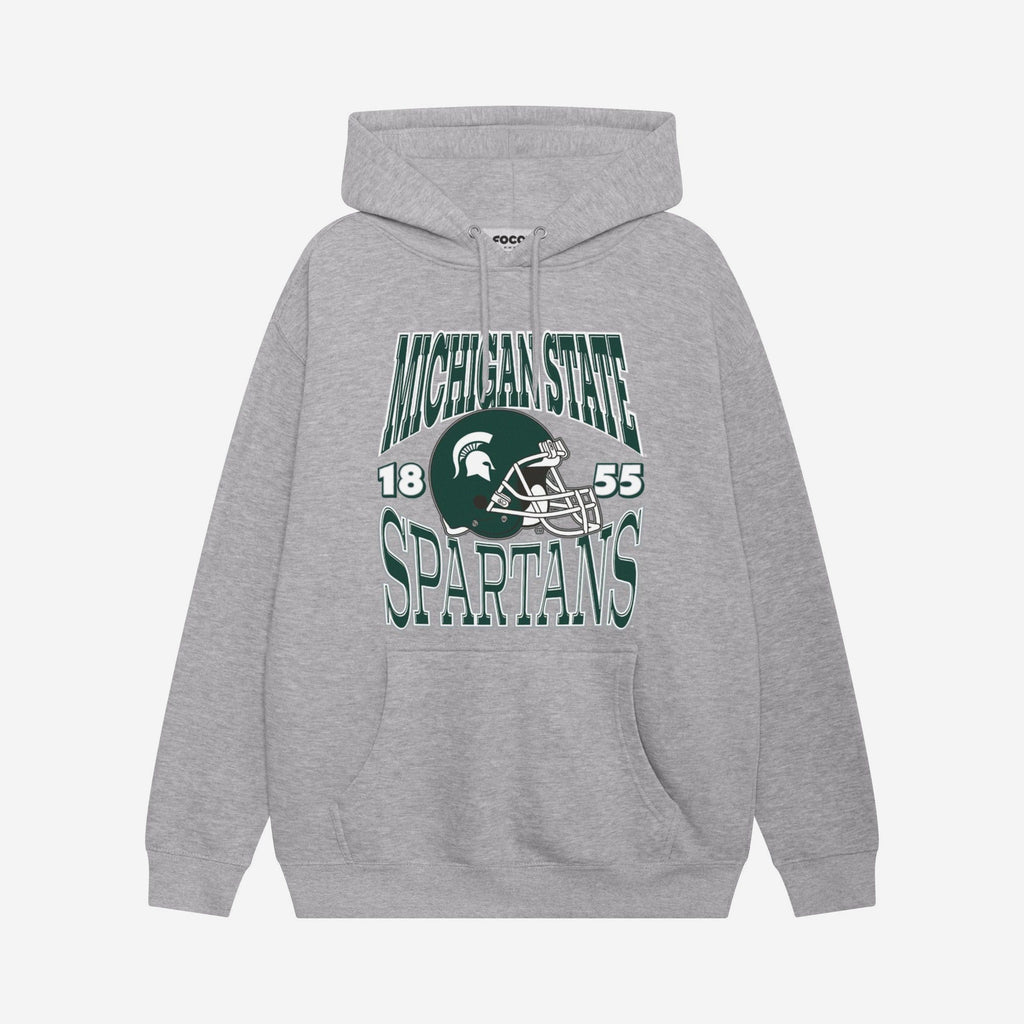 Michigan State Spartans Classic Team Helmet Hoodie FOCO S - FOCO.com