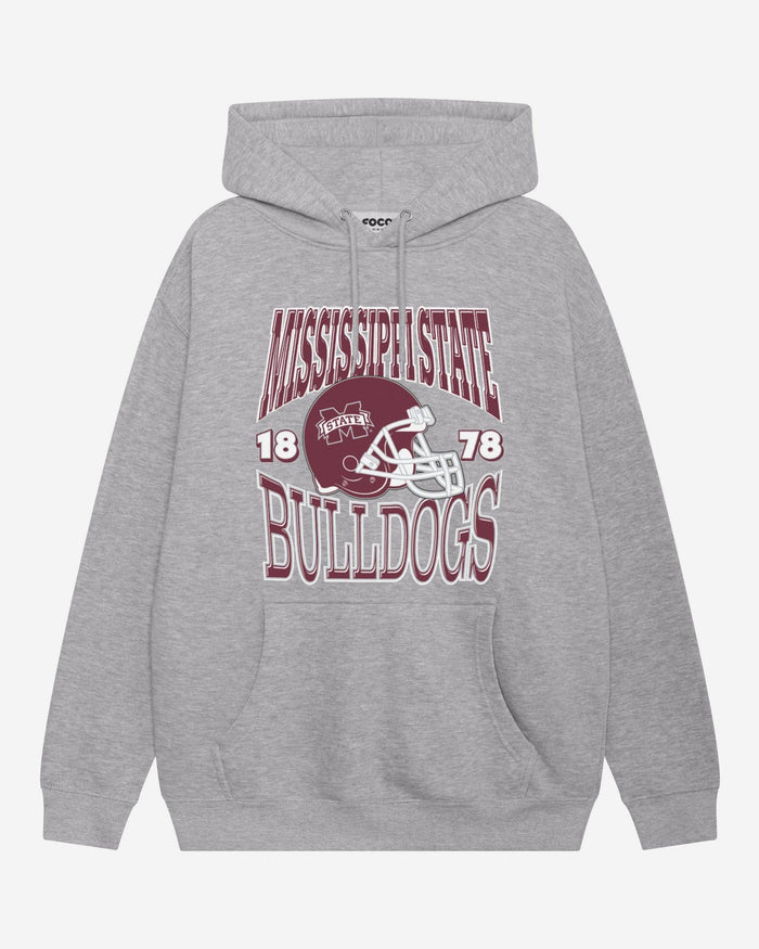 Mississippi State Bulldogs Classic Team Helmet Hoodie FOCO S - FOCO.com