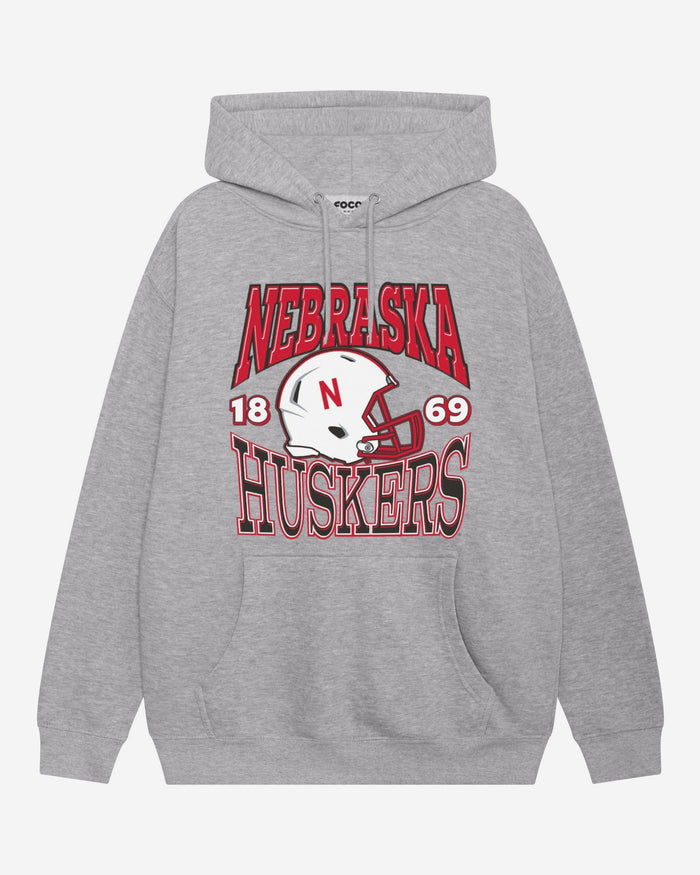 Nebraska Cornhuskers Classic Team Helmet Hoodie FOCO S - FOCO.com