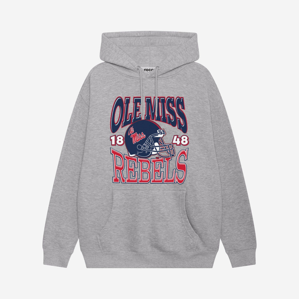 Ole Miss Rebels Classic Team Helmet Hoodie FOCO S - FOCO.com