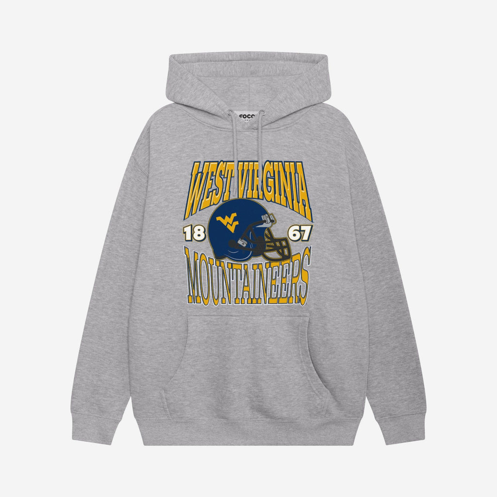 West Virginia Mountaineers Classic Team Helmet Hoodie FOCO S - FOCO.com