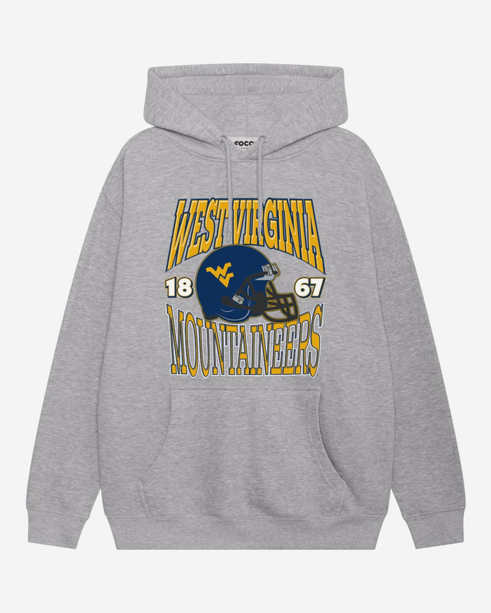 West Virginia Mountaineers Classic Team Helmet Hoodie FOCO S - FOCO.com