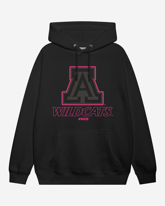 Arizona Wildcats Highlight Reel Hoodie FOCO Black/Neon Pink S - FOCO.com