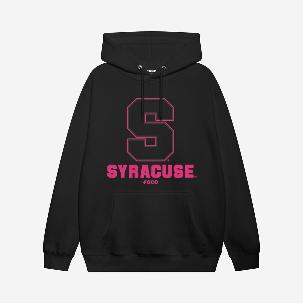 Syracuse Orange Highlight Reel Hoodie FOCO Black/Neon Pink S - FOCO.com