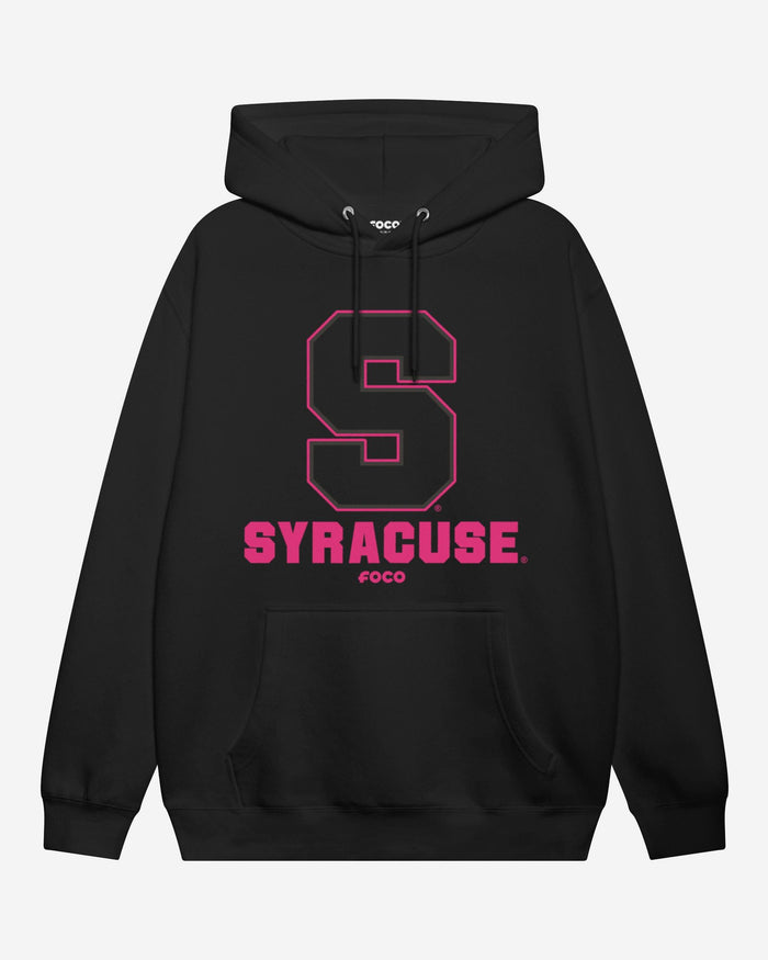 Syracuse Orange Highlight Reel Hoodie FOCO Black/Neon Pink S - FOCO.com