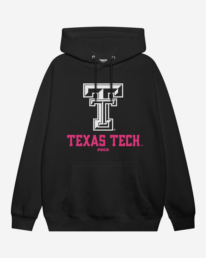 Texas Tech Red Raiders Highlight Reel Hoodie FOCO Black/Neon Pink S - FOCO.com
