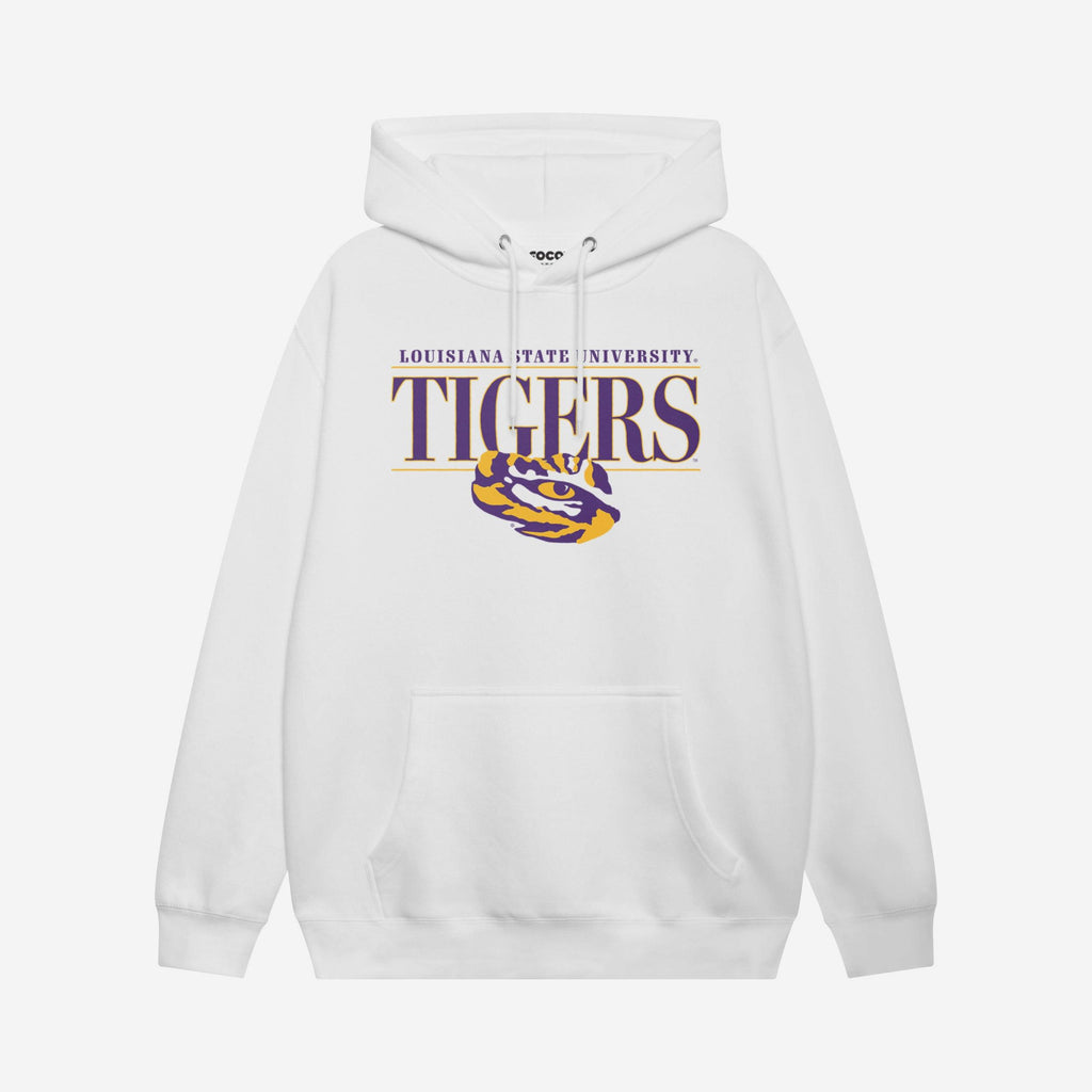 LSU Tigers Signature Bar Hoodie FOCO S - FOCO.com