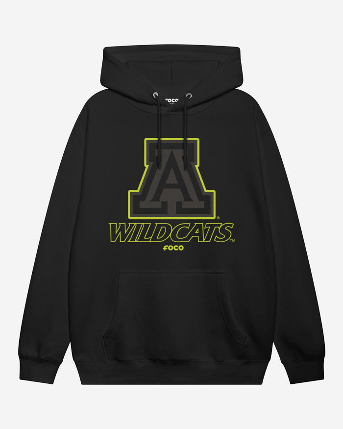 Arizona Wildcats Highlight Reel Hoodie FOCO Black/Volt S - FOCO.com