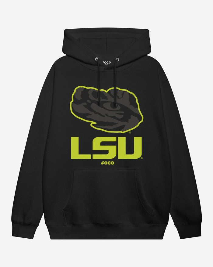 LSU Tigers Highlight Reel Hoodie FOCO Black/Volt S - FOCO.com