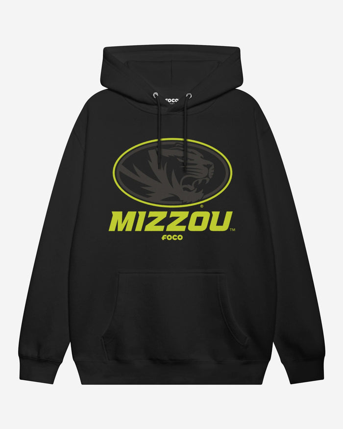 Missouri Tigers Highlight Reel Hoodie FOCO Black/Volt S - FOCO.com