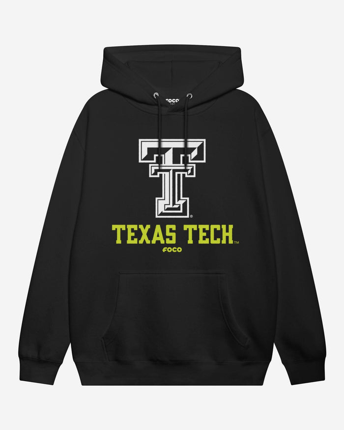 Texas Tech Red Raiders Highlight Reel Hoodie FOCO Black/Volt S - FOCO.com