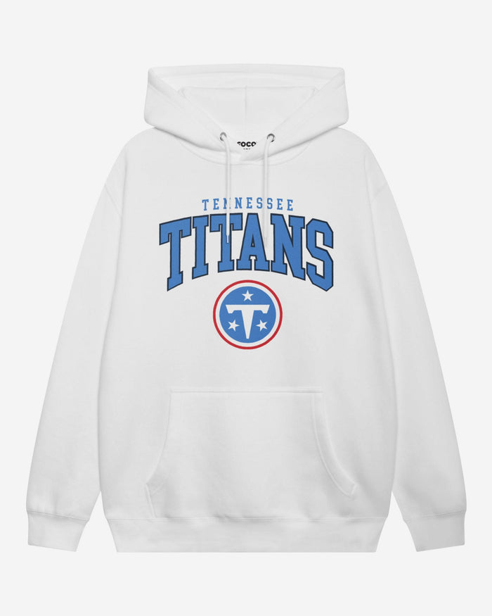 Tennessee Titans Classic Logo Hoodie FOCO White S - FOCO.com
