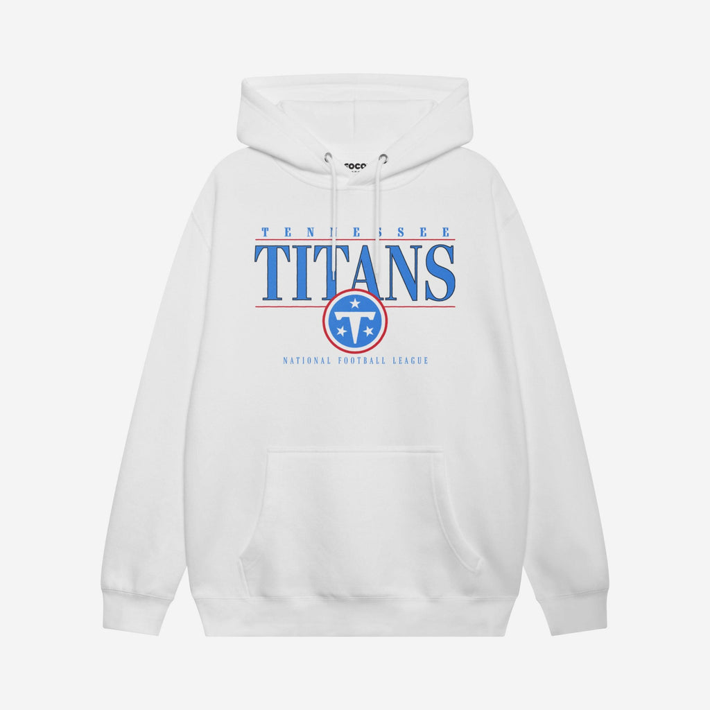 Tennessee Titans Signature Bar Hoodie FOCO White S - FOCO.com