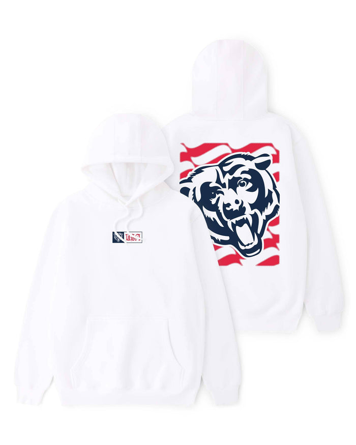 Chicago Bears American Heritage Hoodie FOCO S - FOCO.com