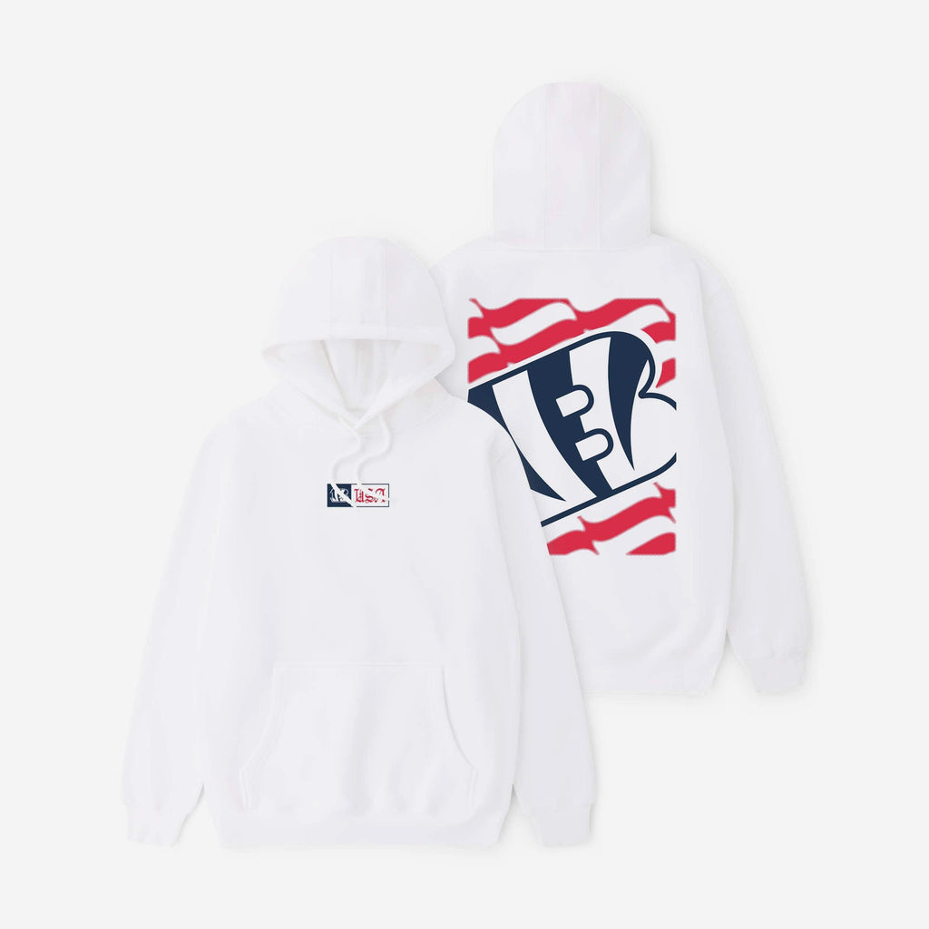 Cincinnati Bengals American Heritage Hoodie FOCO S - FOCO.com