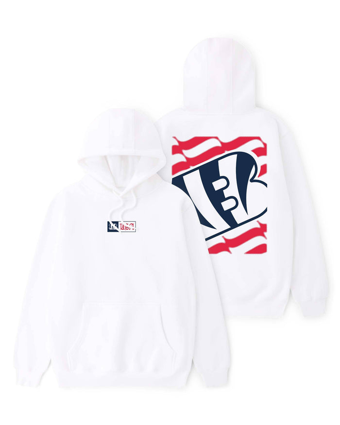 Cincinnati Bengals American Heritage Hoodie FOCO S - FOCO.com