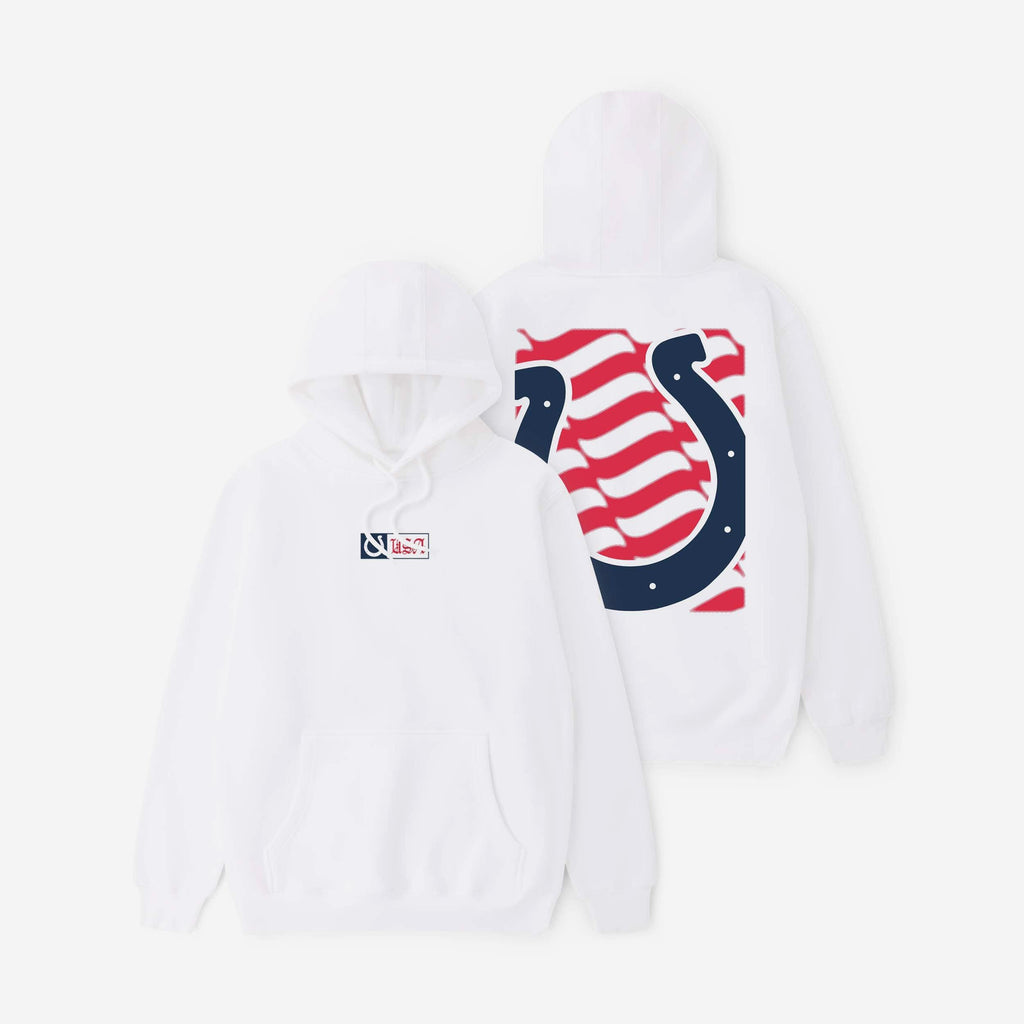 Indianapolis Colts American Heritage Hoodie FOCO S - FOCO.com