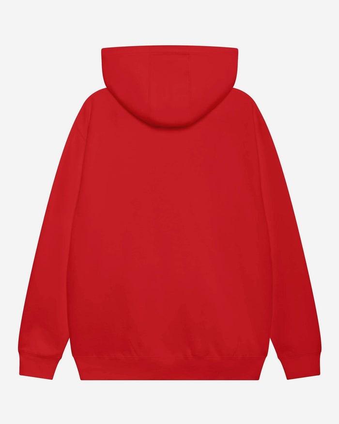 Tampa Bay Buccaneers Arched Wordmark Hoodie FOCO Athletic Heather S - FOCO.com