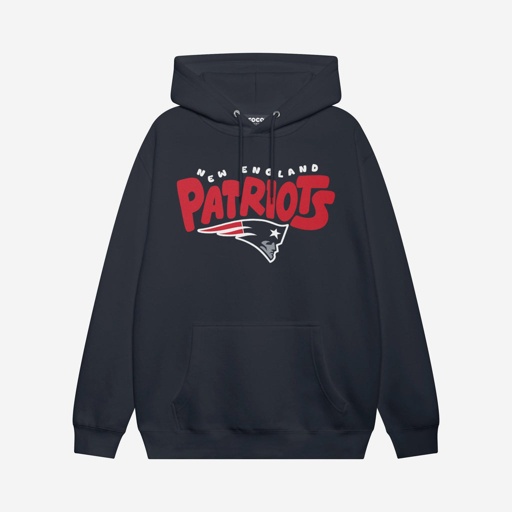 New England Patriots Bubble Hoodie FOCO S - FOCO.com