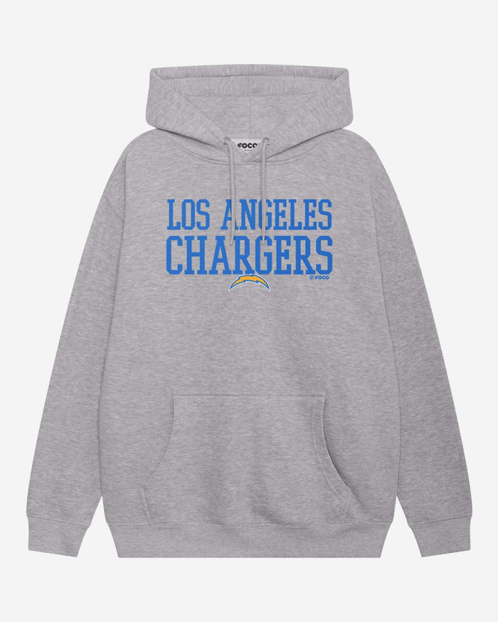 Los Angeles Chargers Bold Wordmark Hoodie FOCO S - FOCO.com