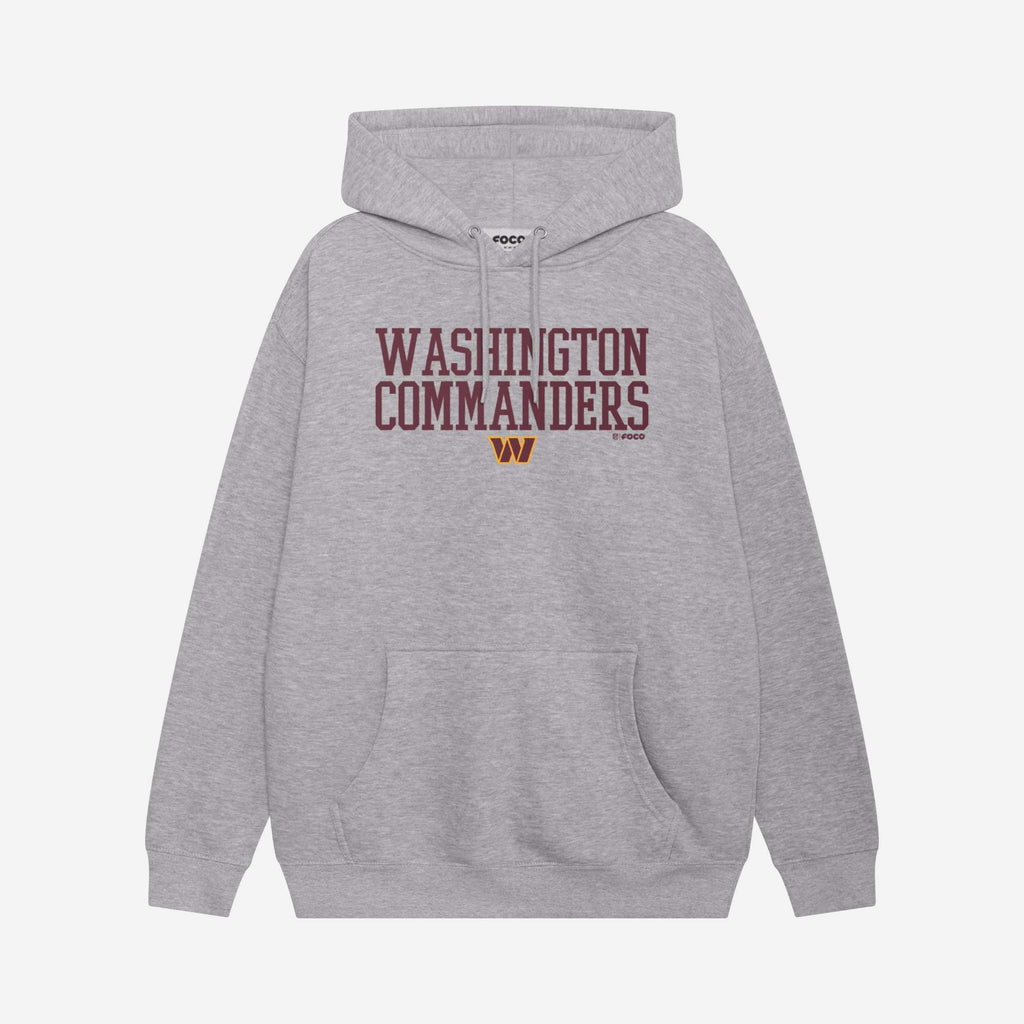 Washington Commanders Bold Wordmark Hoodie FOCO