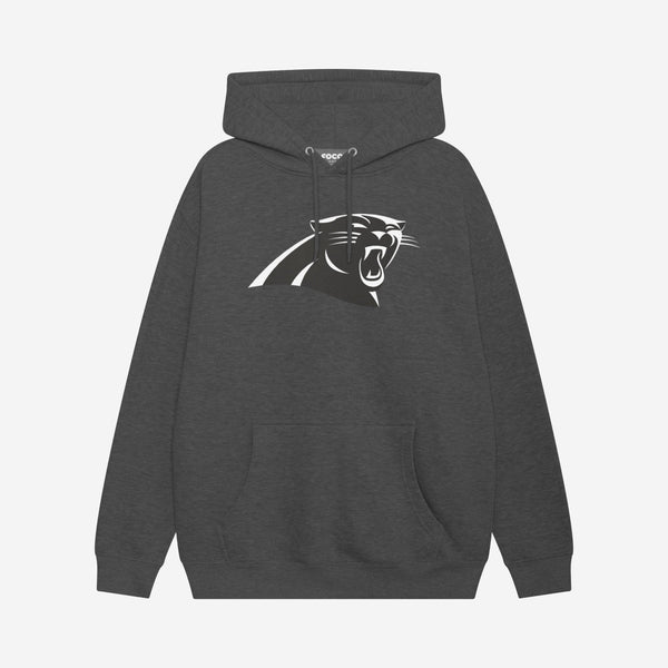 Carolina Panthers Black White Primary Logo Hoodie FOCO